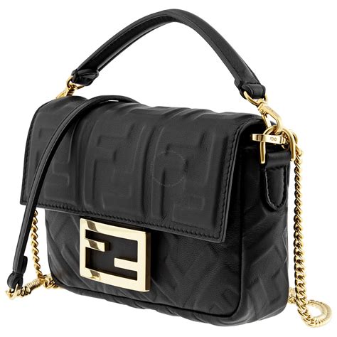 fendi baguette leather